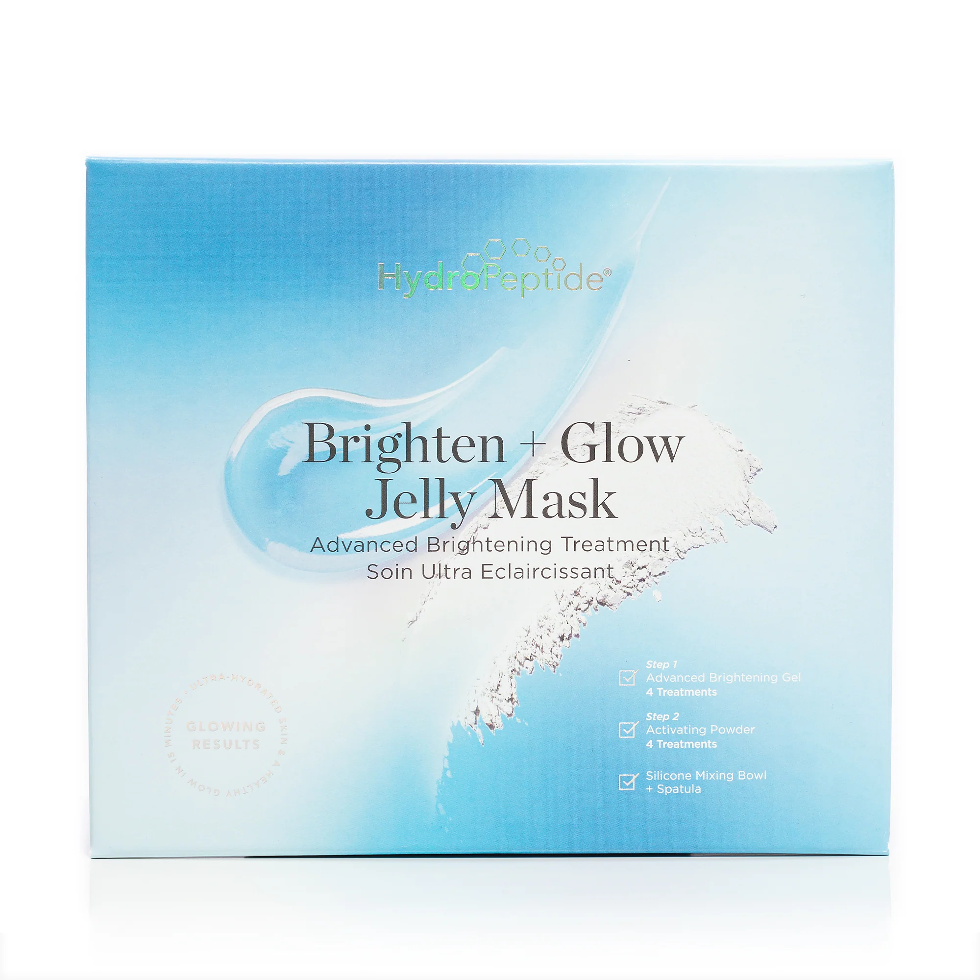 HydroPeptide | Brighten & Glow Jelly Mask (4 Treatments) - Image 5