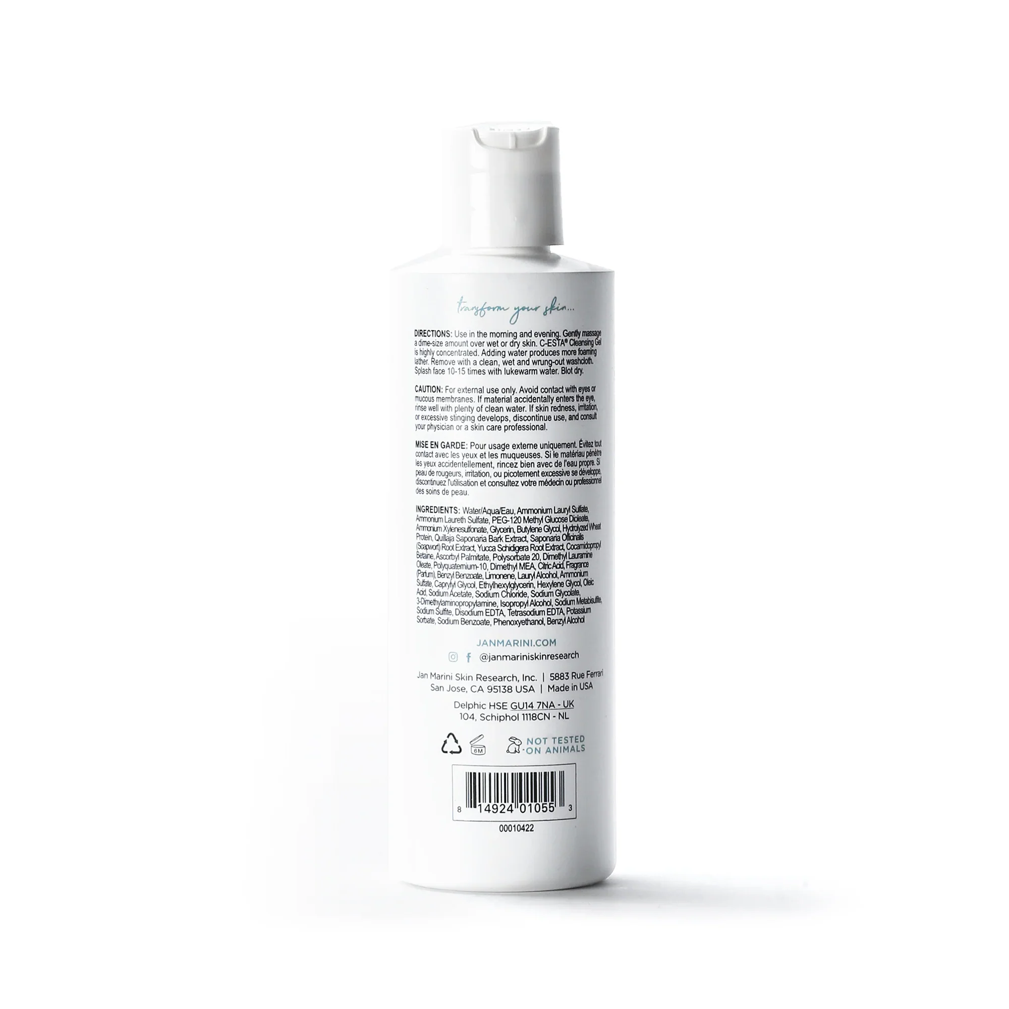 Jan Marini | C ESTA Cleansing Gel (237ml) - Image 4