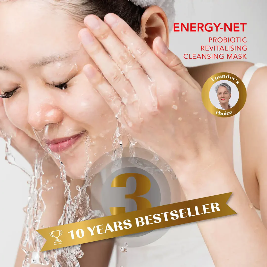 MEDER | Energy Net Revitalising Cleansing Mask For All Skin Types Except Sensitive (100ml) - Image 4