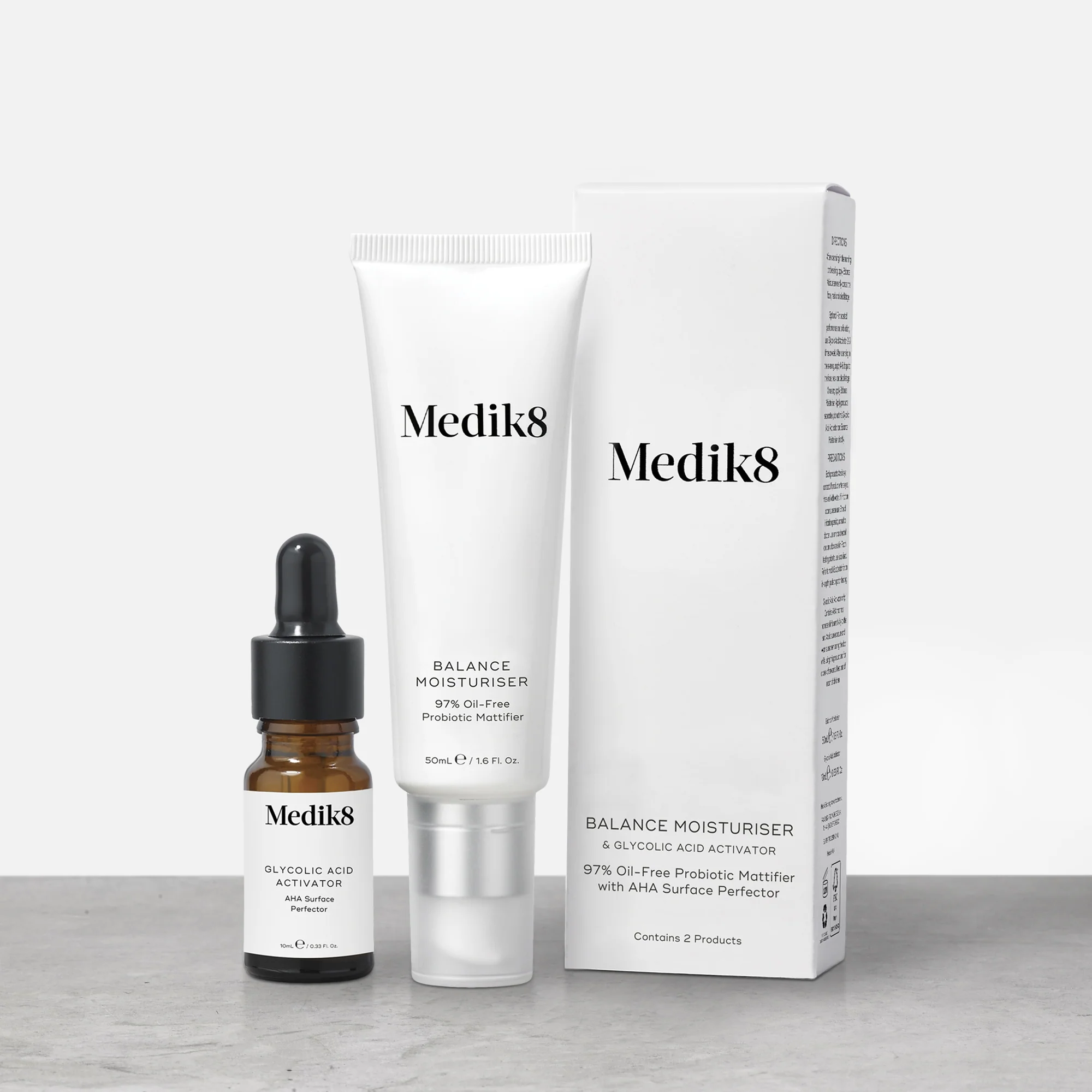 Medik8 | Balance Moisturiser and Glycolic Acid Activator (50ml) - Image 9