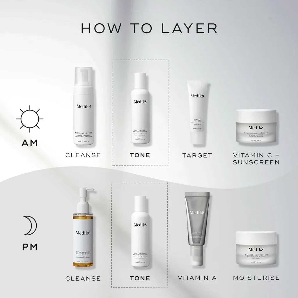 Medik8 | Daily Refresh Balancing Toner (150ml) - Image 5