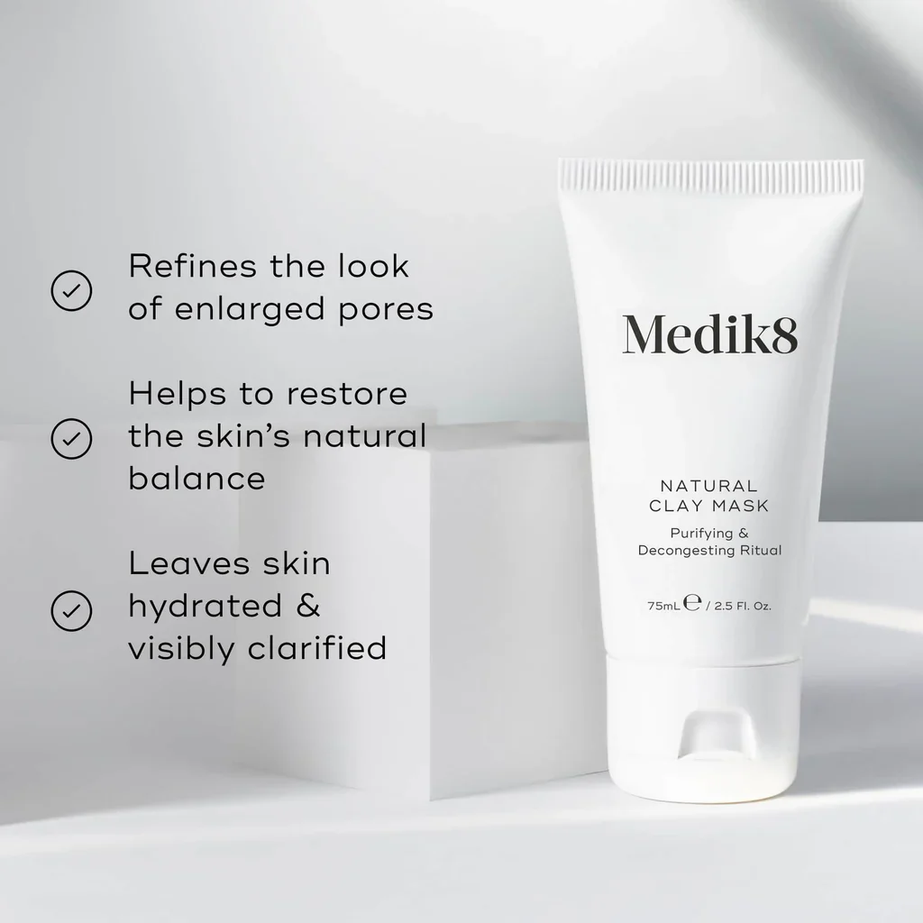 Medik8 | Natural Clay Mask (75ml) - Image 3