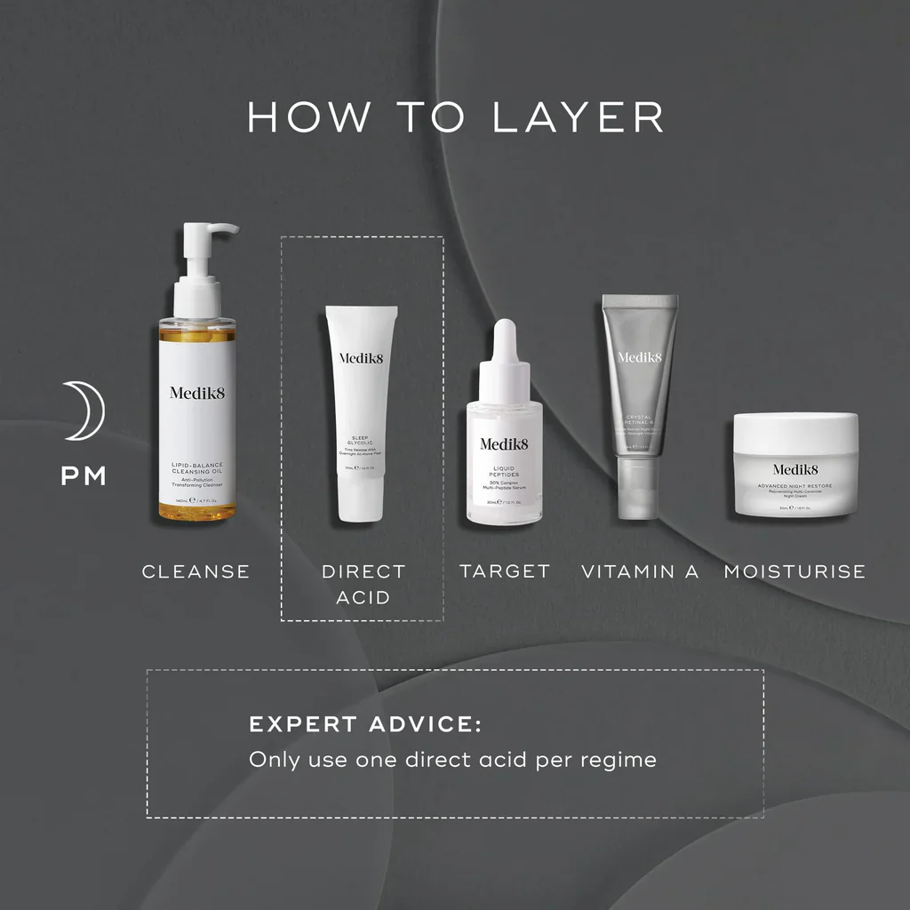 Medik8 | Sleep Glycolic Overnight Peel (30ml) - Image 6