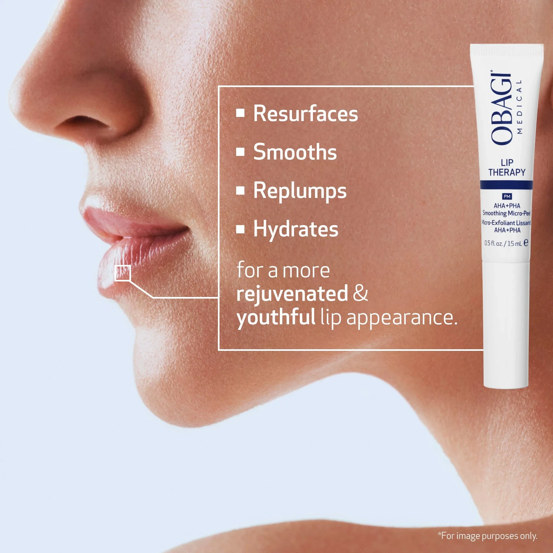Obagi | Lip Therapy AHA+PHA Smoothing Micro-Peel (15ml) - Image 3