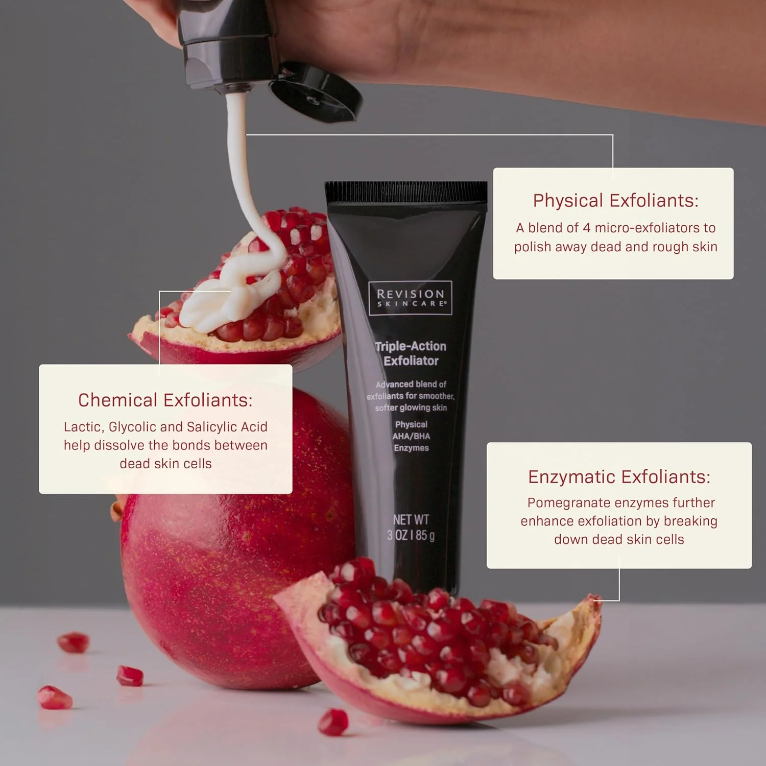 Revision Skincare | Triple Action Exfoliator (85g) - Image 5