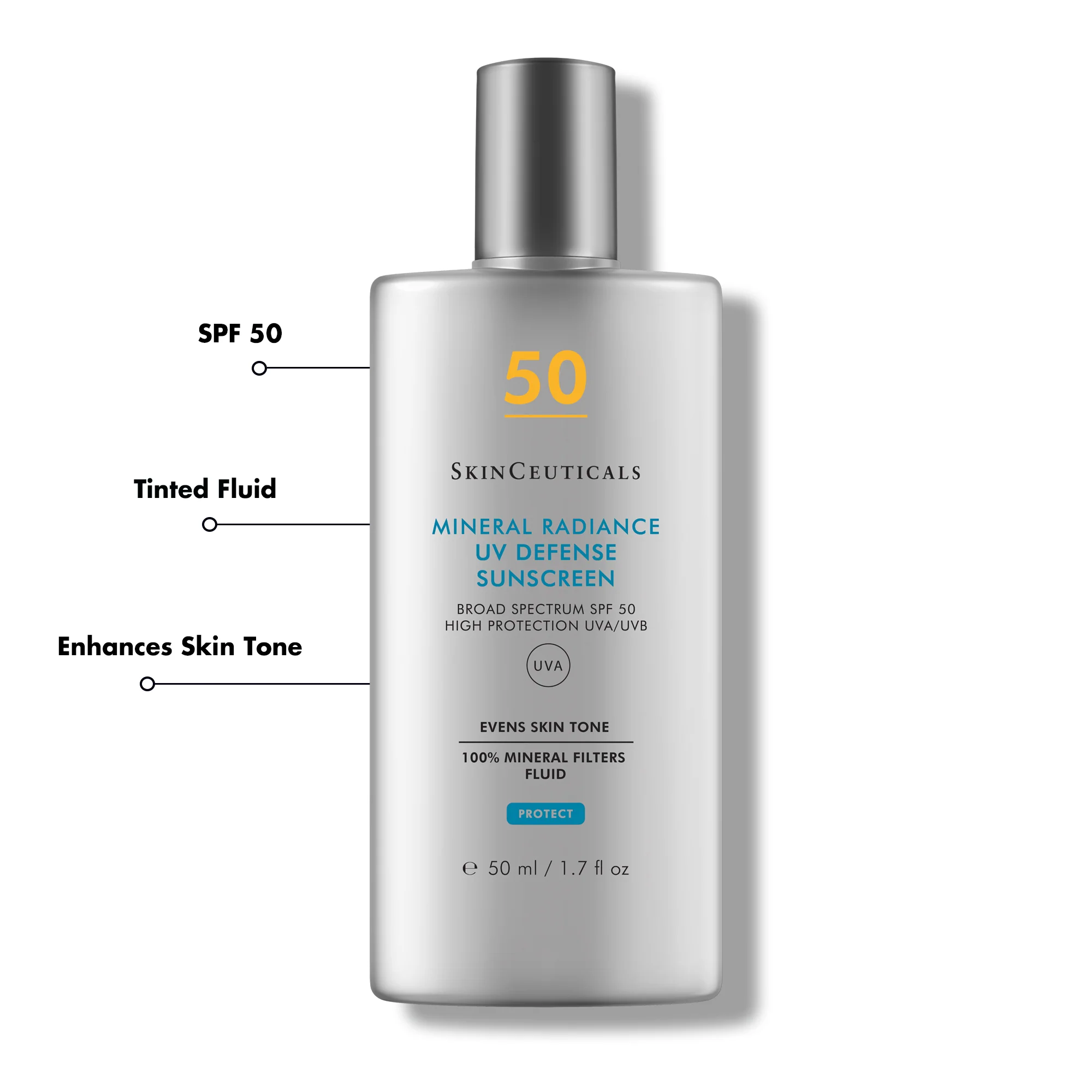 SkinCeuticals | Mineral Radiance UV Defense SPF 50 (50mls) - Image 3