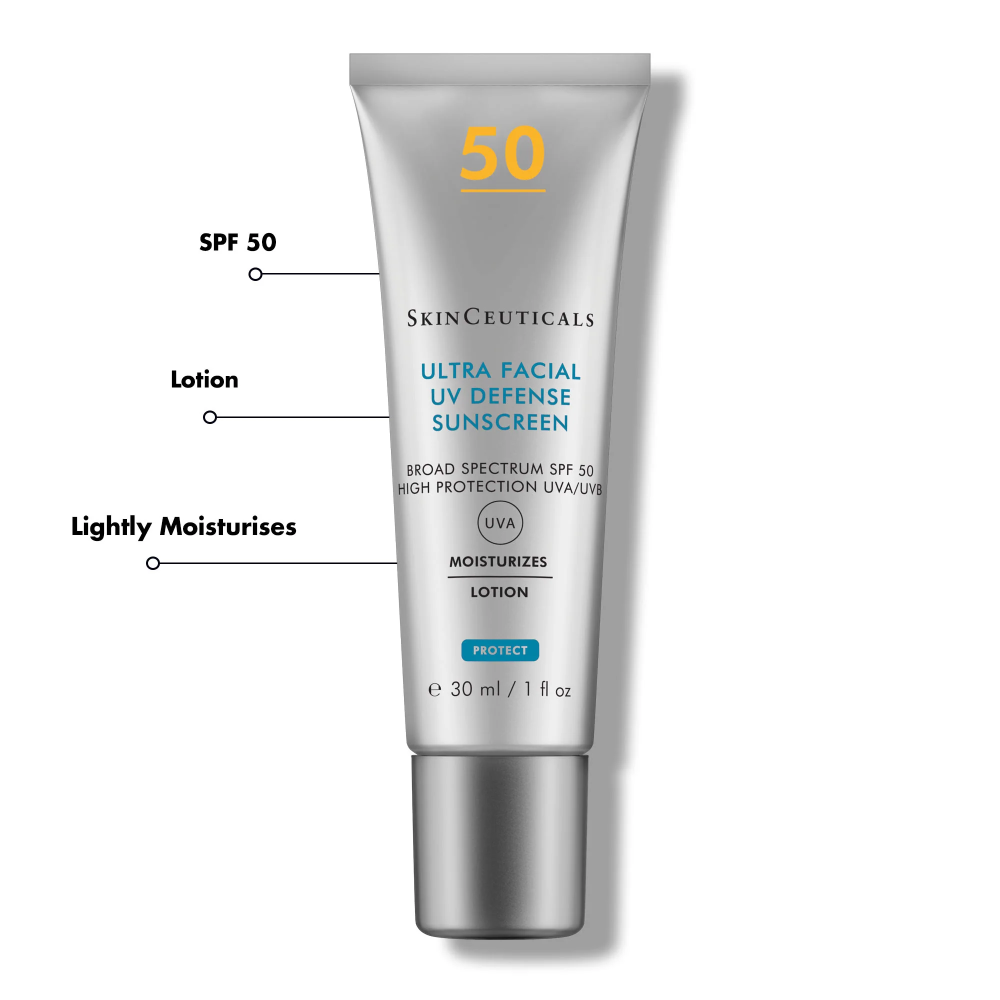 SkinCeuticals | Ultra Facial Defense SPF 50+ Facial Sunscreen (30mls) - Image 3
